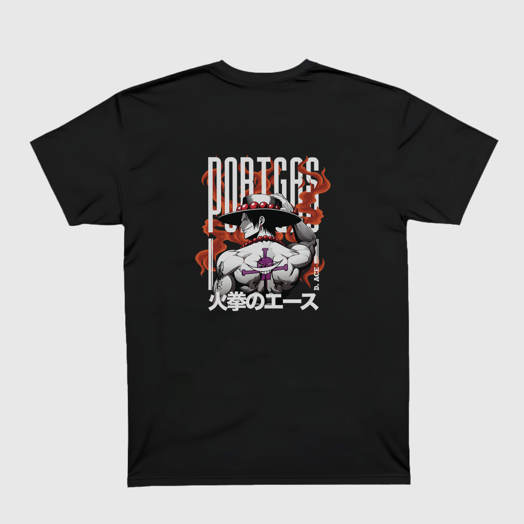 Polera Portgas D. Ace