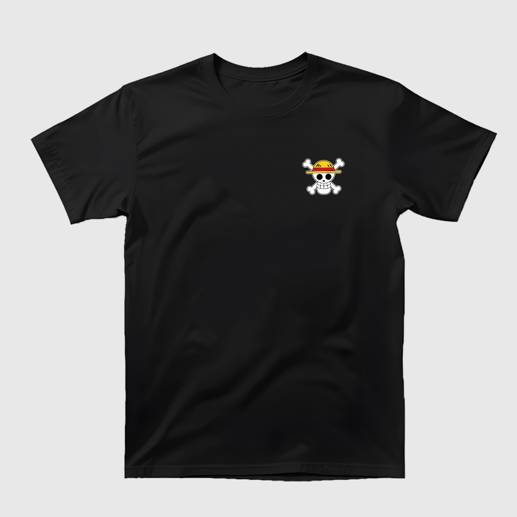 polera luffy calavera